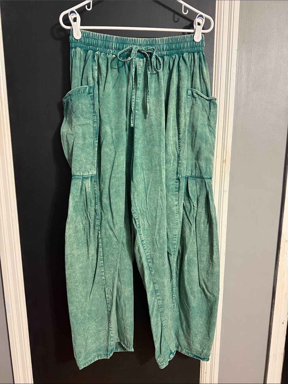 Oil + Hali Acid Green Balloon Pants Size: L Inseam: 25”